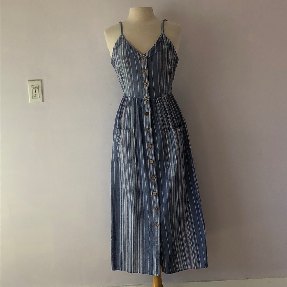 Angie Button Down Midi